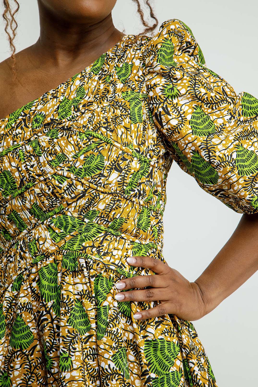 The Oche One-Shoulder Dress